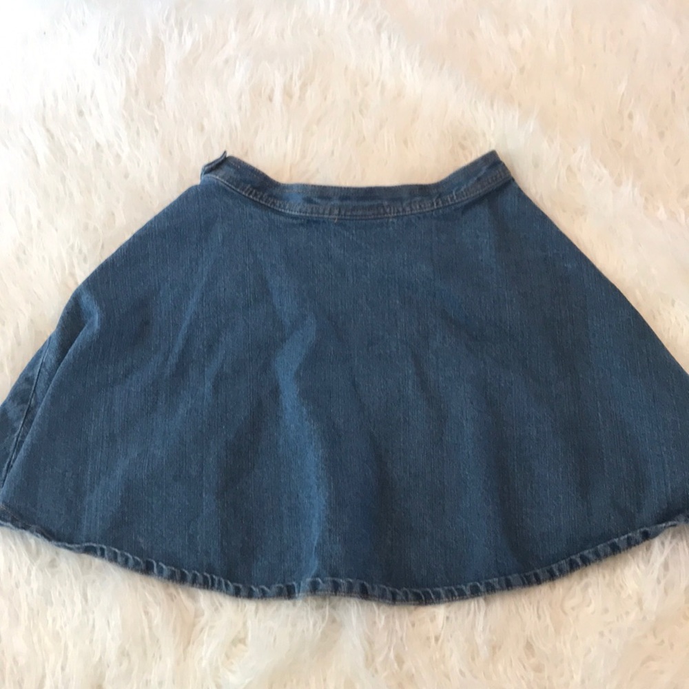4/$25 MONKI DENIM SKIRT - Picture 4 of 4